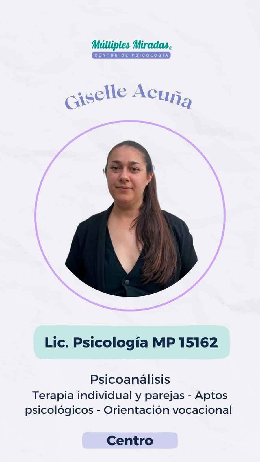 Lic.Giselle Acuña
